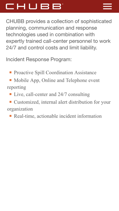 Chubb Environment Alert screenshot 2