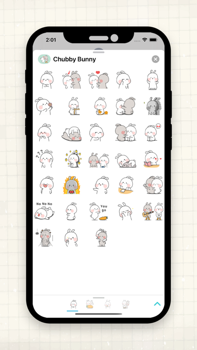 Chubby Bunny Animated screenshot 5