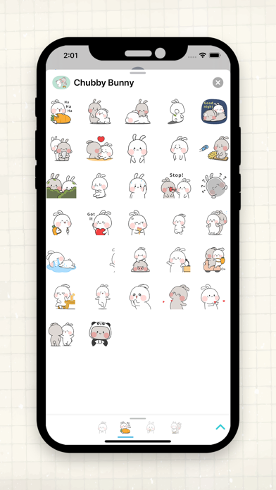 Chubby Bunny Animated screenshot 4