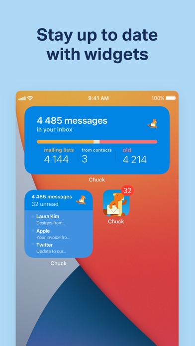 Chuck – Smarter Email with AI screenshot 1