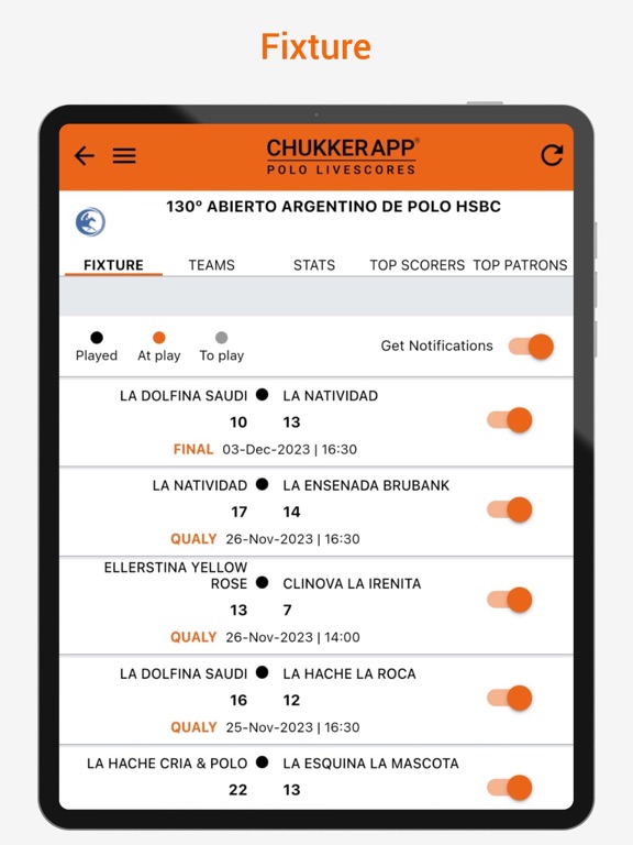 ChukkerApp screenshot 8
