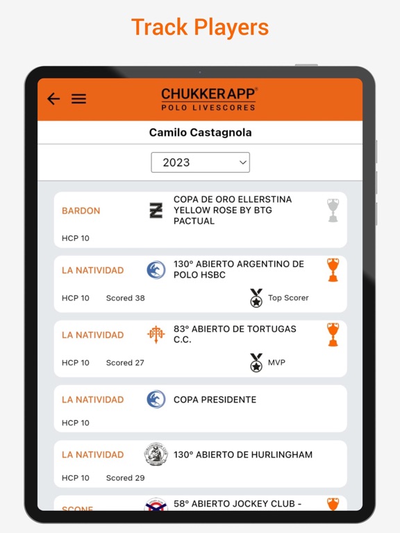 ChukkerApp screenshot 2