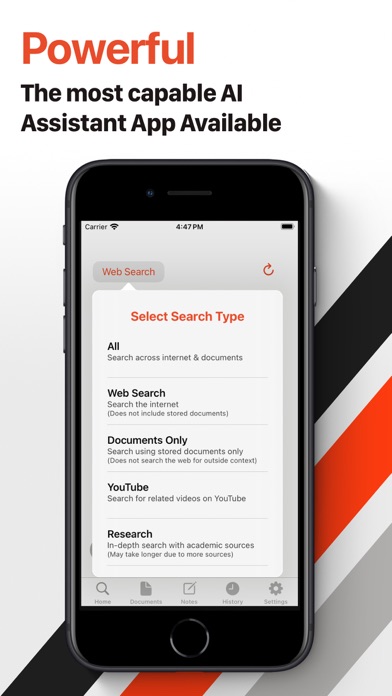 Chunk: AI Research Assistant screenshot 4