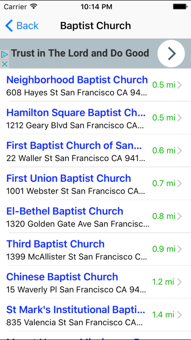 Church Finder: Find & Locate Nearby Churches screenshot 2