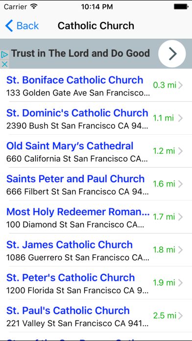 Church Finder: Find & Locate Nearby Churches screenshot 3