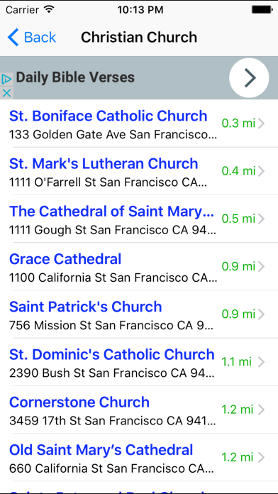 Church Finder: Find & Locate Nearby Churches screenshot 4
