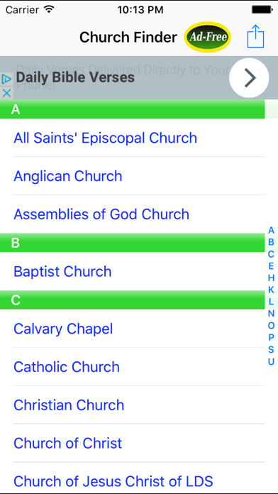 Church Finder: Find & Locate Nearby Churches screenshot 5