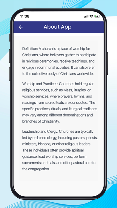 Church Locator App screenshot 1