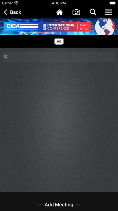 CICA International Conference screenshot 2