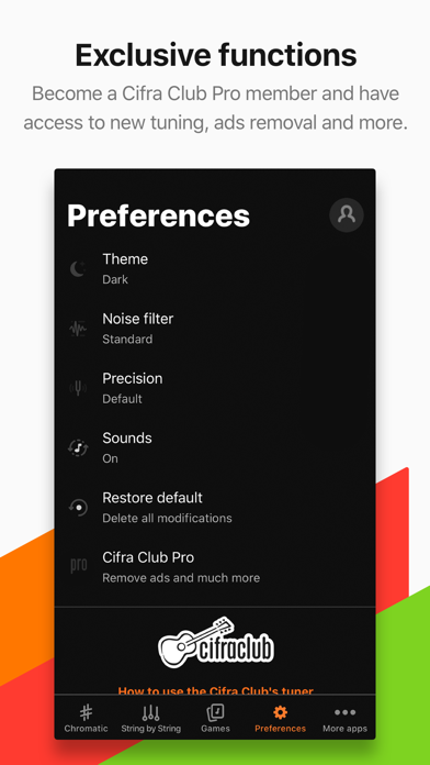 Cifra Club Tuner screenshot 1