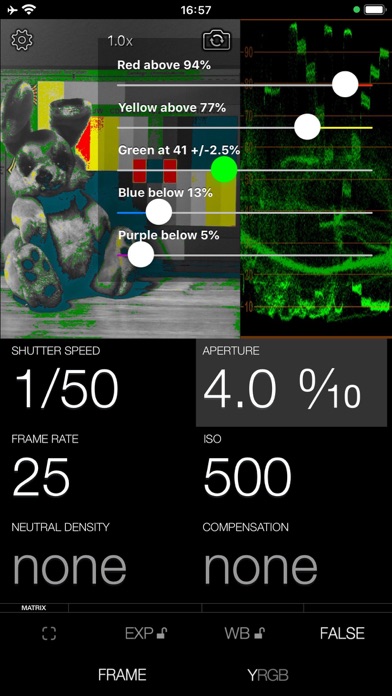 Cine Meter II screenshot 2