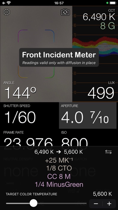 Cine Meter II screenshot 5