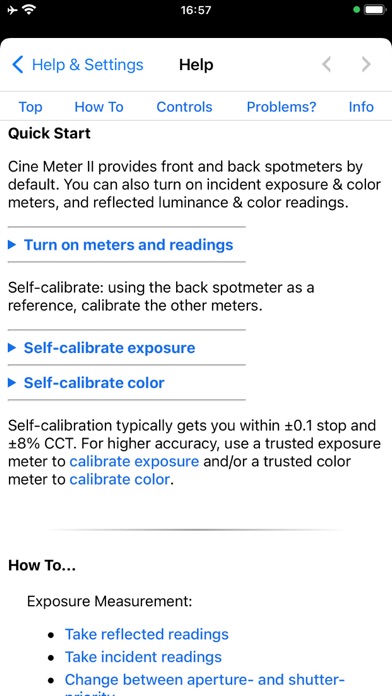 Cine Meter II screenshot 4
