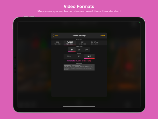 Cinema P3 Pro Camera screenshot 4