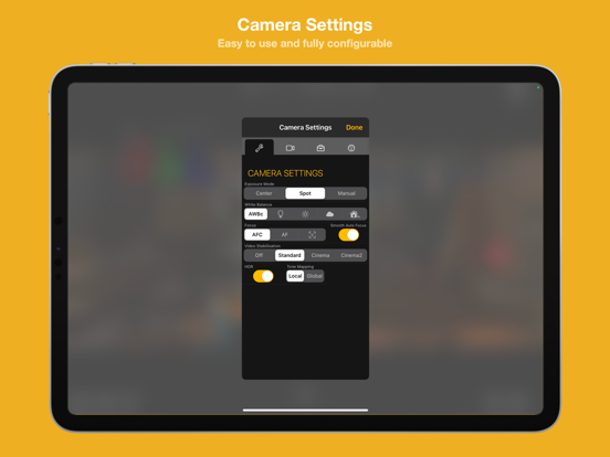 Cinema P3 Pro Camera screenshot 3