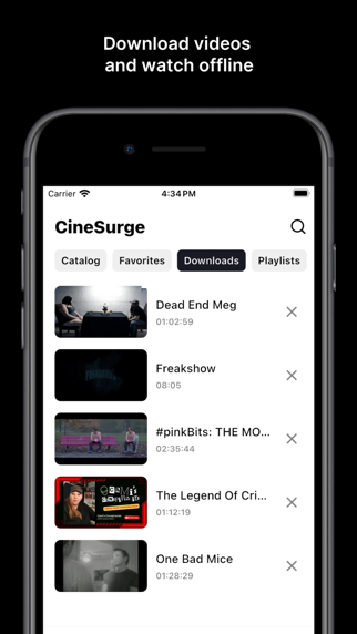 CineSurge screenshot 2