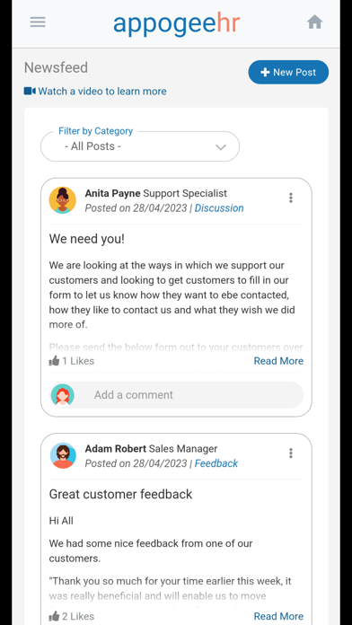 Cintra People HR screenshot 1
