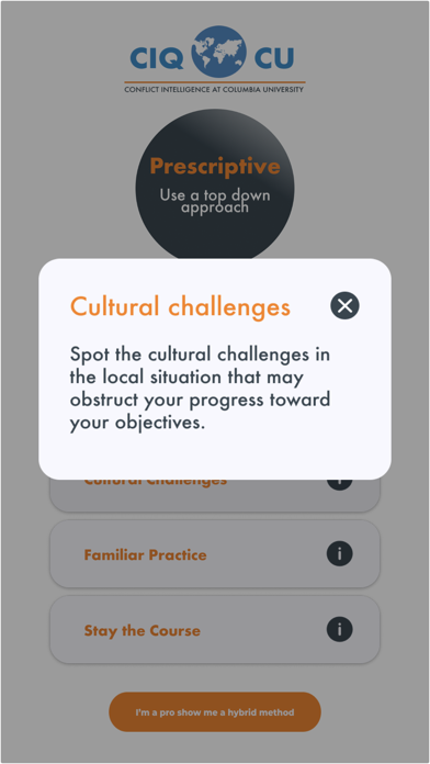 CIQ: Cross-Cultural CR screenshot 1