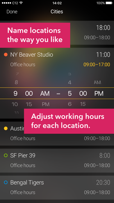 Circa³ – Time Zone Converter screenshot 4