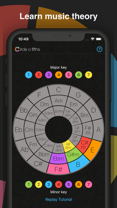 Circle o Fifths: Music Theory screenshot 1