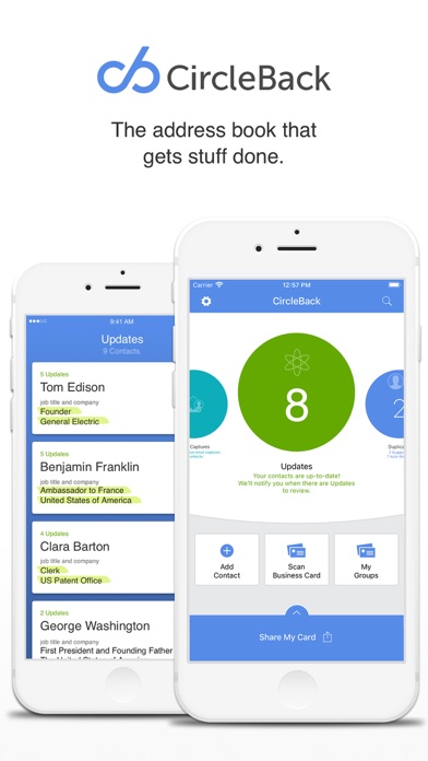 CircleBack - Updated Contacts screenshot 5
