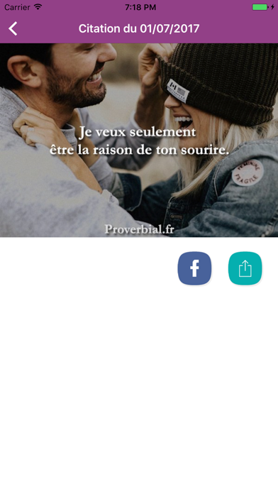 Citations d'Amour en images screenshot 1