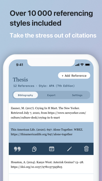 Citationsy screenshot 3