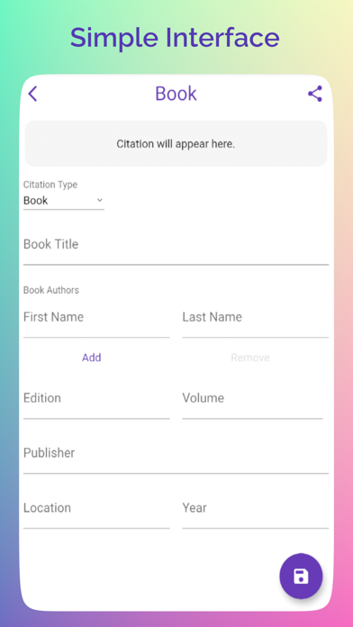 Cite It Now: Easy referencing screenshot 3