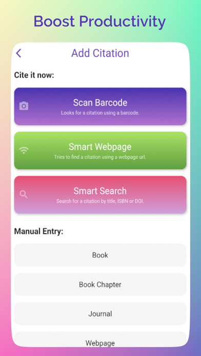 Cite It Now: Easy referencing screenshot 4