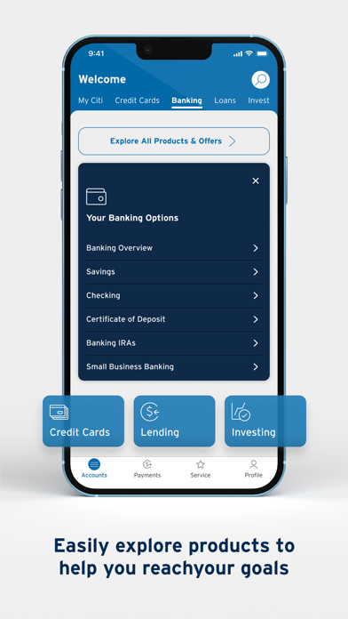 Citi Mobile® screenshot 1