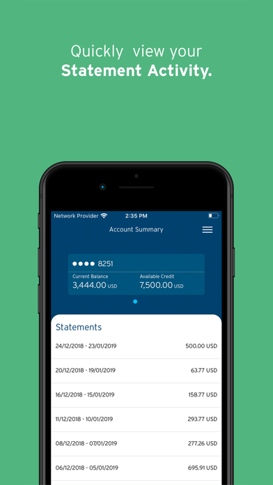 CitiManager – Corporate Cards screenshot 1
