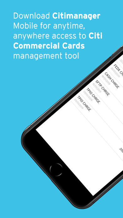 CitiManager – Corporate Cards screenshot 5