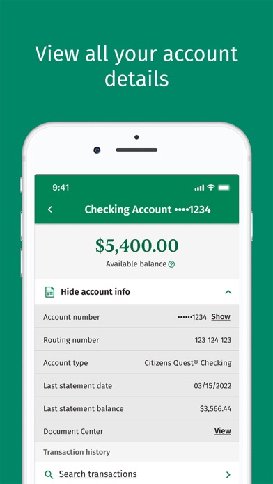 Citizens Bank Mobile Banking screenshot 7
