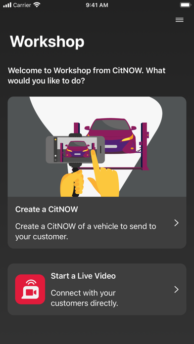CitNOW Workshop screenshot 2