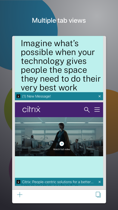 Citrix Secure Web screenshot 2