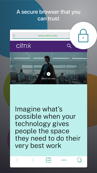 Citrix Secure Web screenshot 4