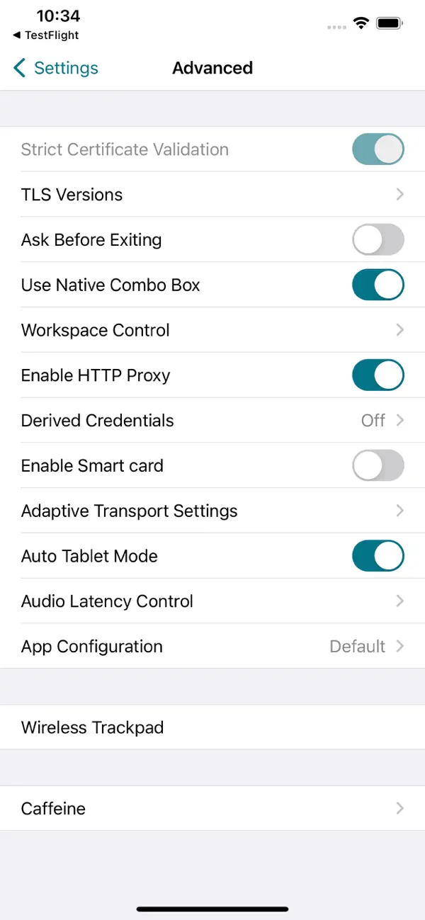 Citrix Workspace screenshot 2