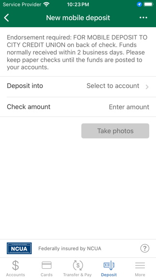 City Credit Union Independence screenshot 2