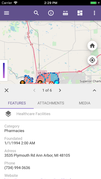 City Map - Ann Arbor screenshot 3