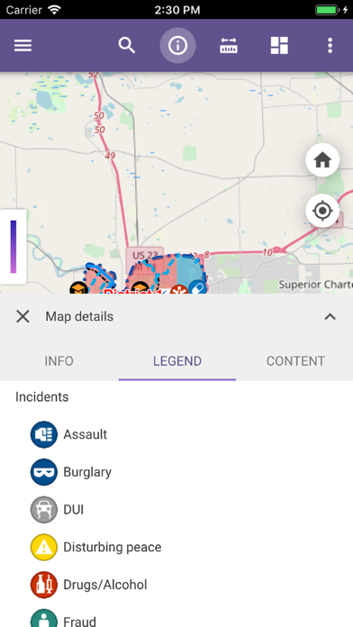 City Map - Ann Arbor screenshot 2