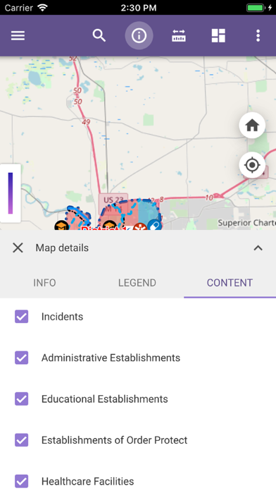 City Map - Ann Arbor screenshot 1