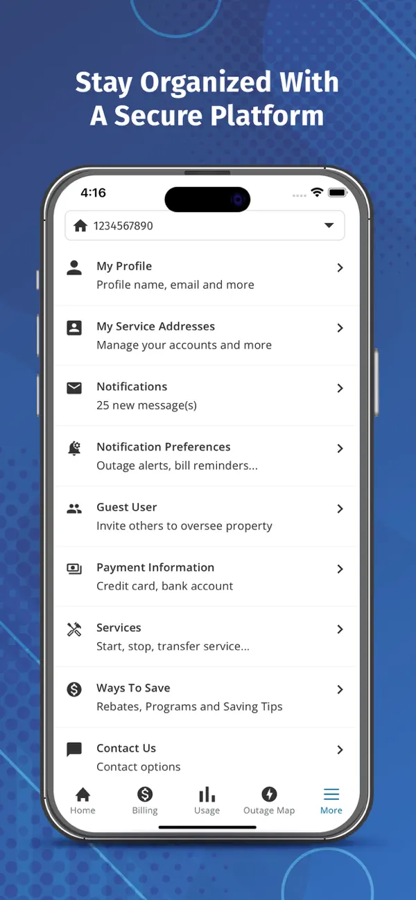 City Utilities – My Account screenshot 1