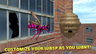 City Wasp Life Simulator 3D screenshot 1