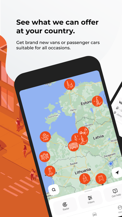 CityBee shared mobility screenshot 4