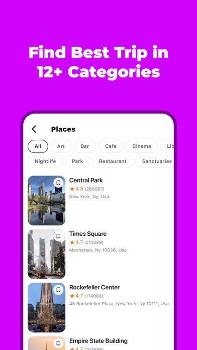 CityRoutes: Travel Planner screenshot 1
