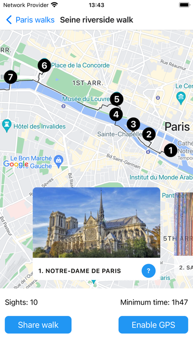 CityTrotter London/Paris Walks screenshot 2