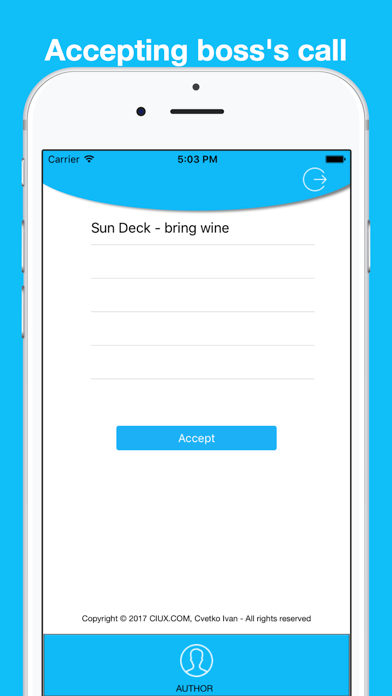 CiuxCall – Steward Call screenshot 2
