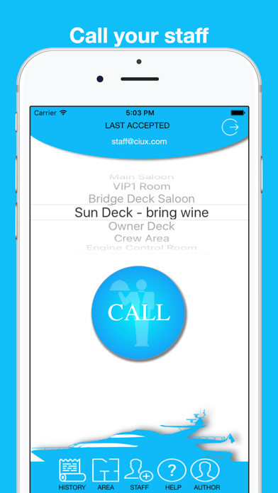 CiuxCall – Steward Call screenshot 3