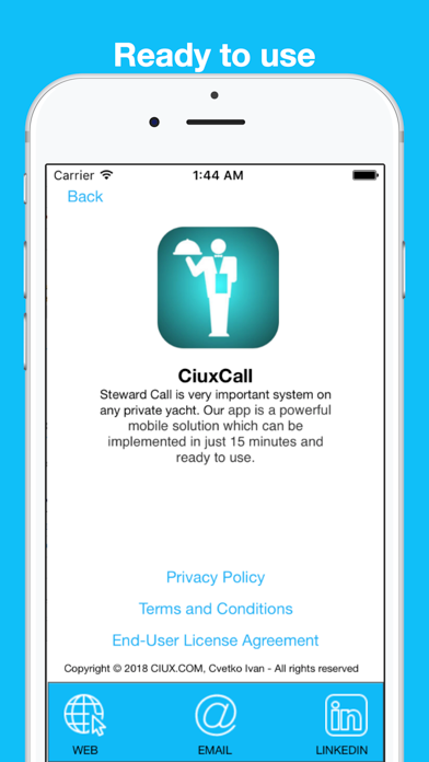 CiuxCall – Steward Call screenshot 1