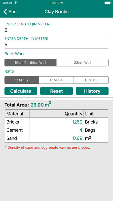 Civil Material Estimator screenshot 8